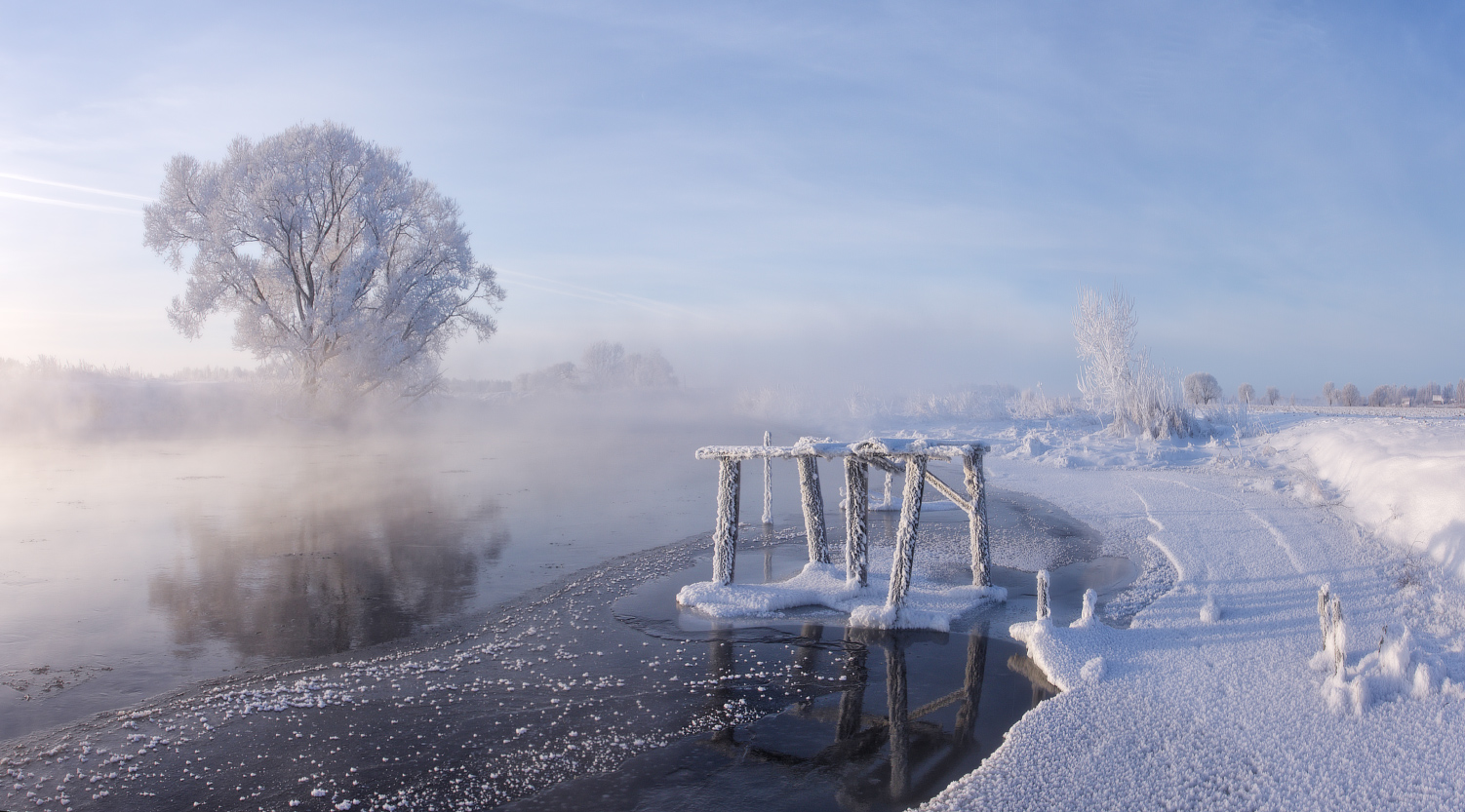 Фрагмент зимнего утра