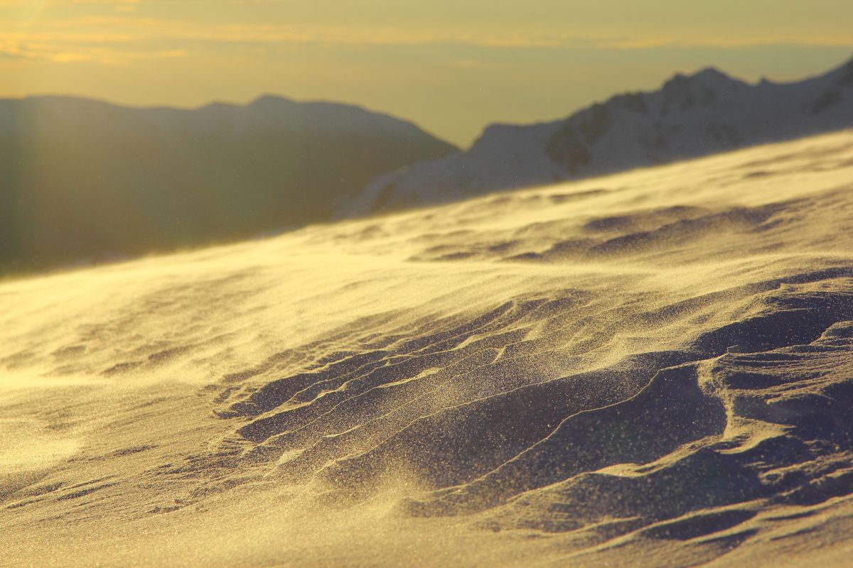 Пурга (Солнце и ветер).