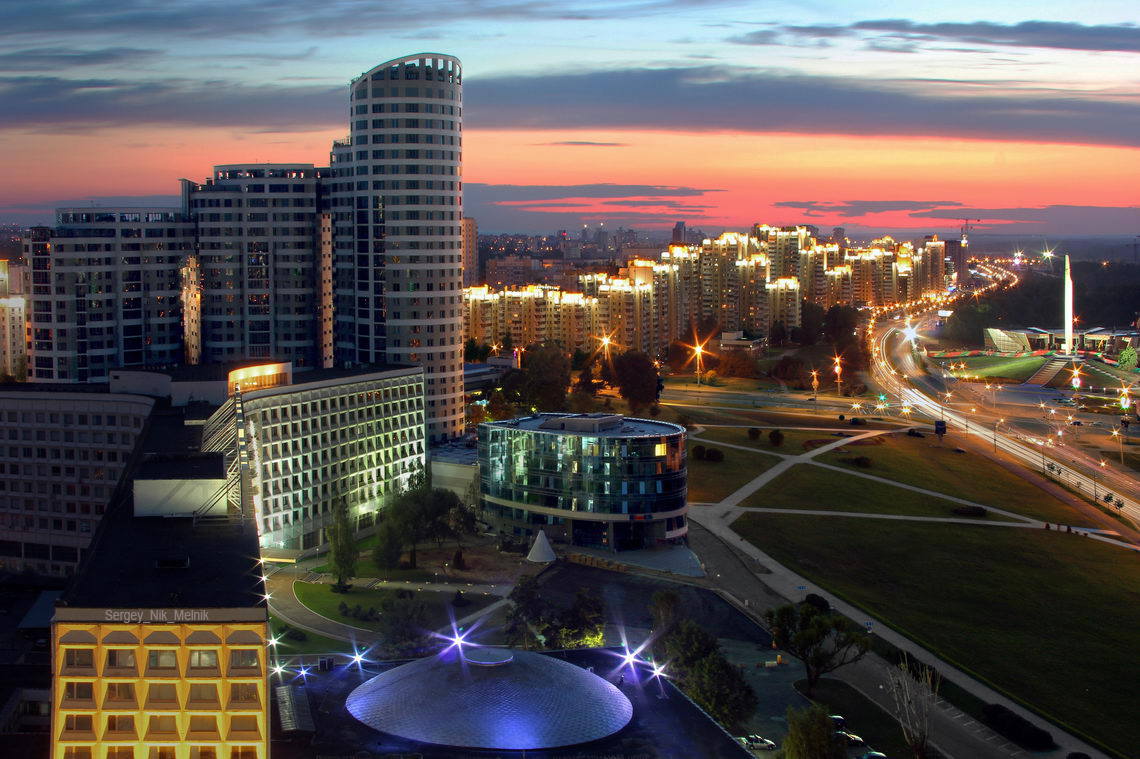 симфония вечернего города