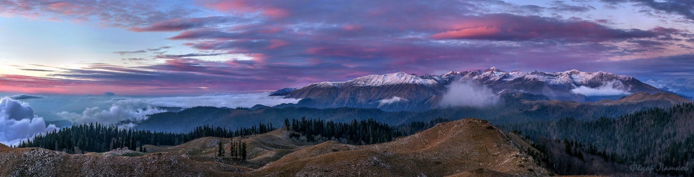 Закатные сумерки.