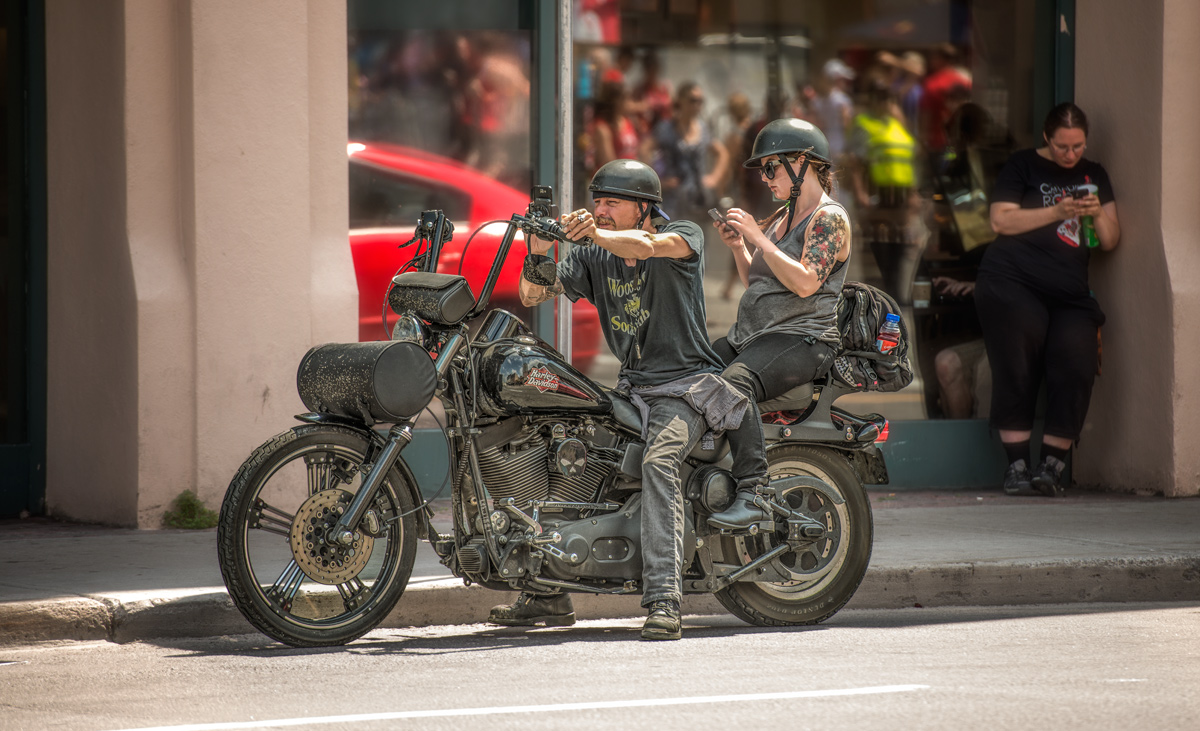 a phone call pit stop