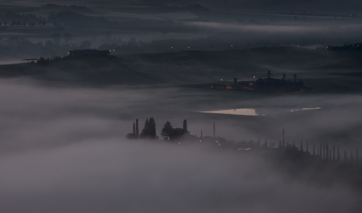 предрассветные огни