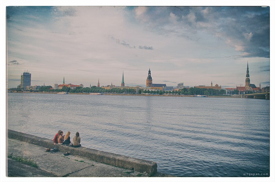 Классические виды на Ригу...