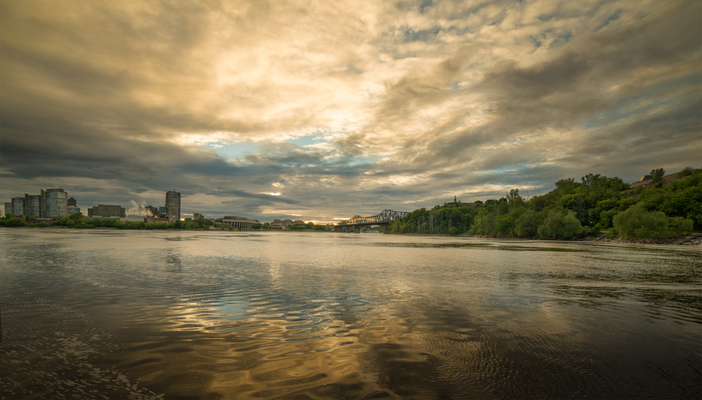 where there Rideau Canal End's