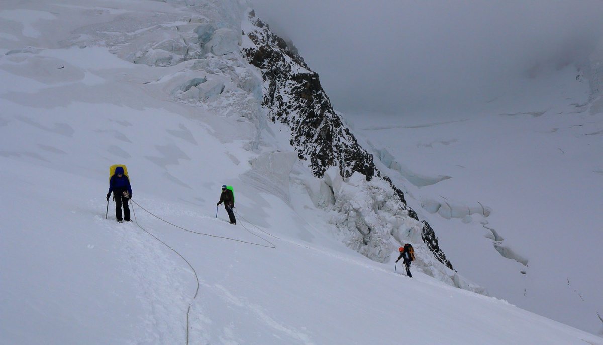Подъем на перевал ББС