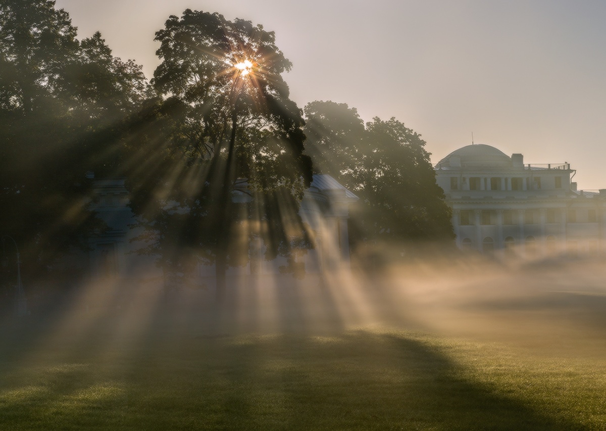 Веер солнца.