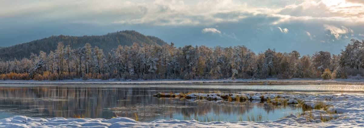 Солнце заиграло.