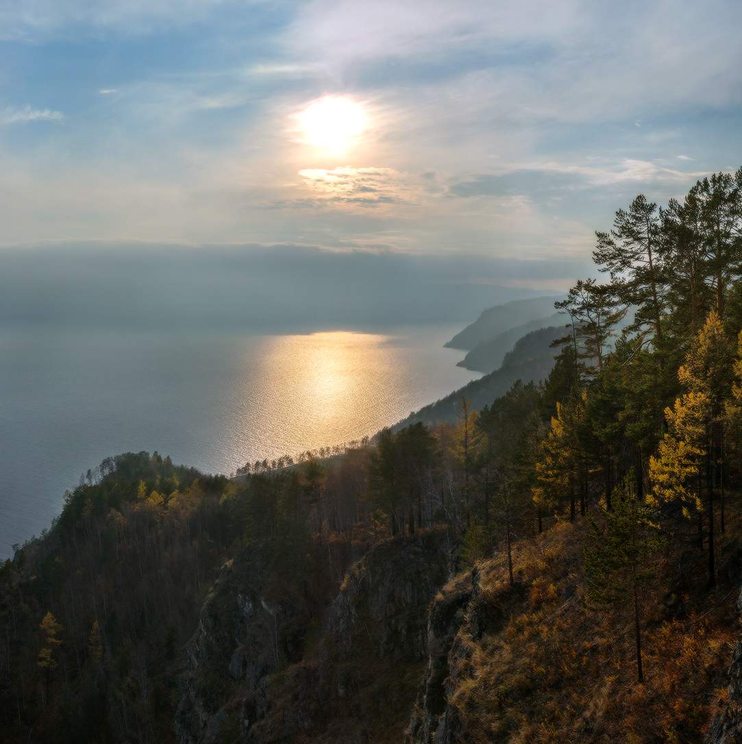 Над Байкалом.