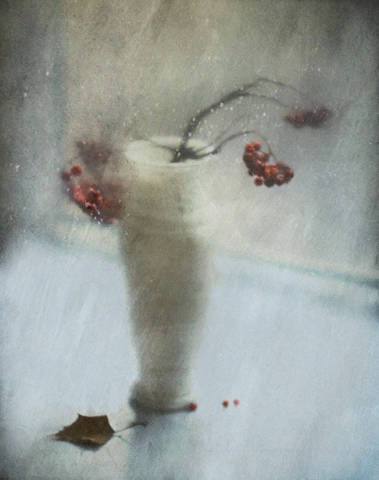 С рябиной...