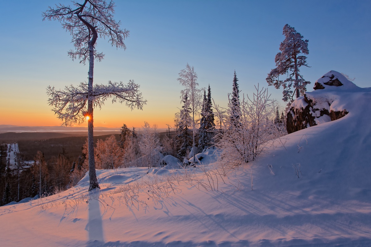 Зимний восход