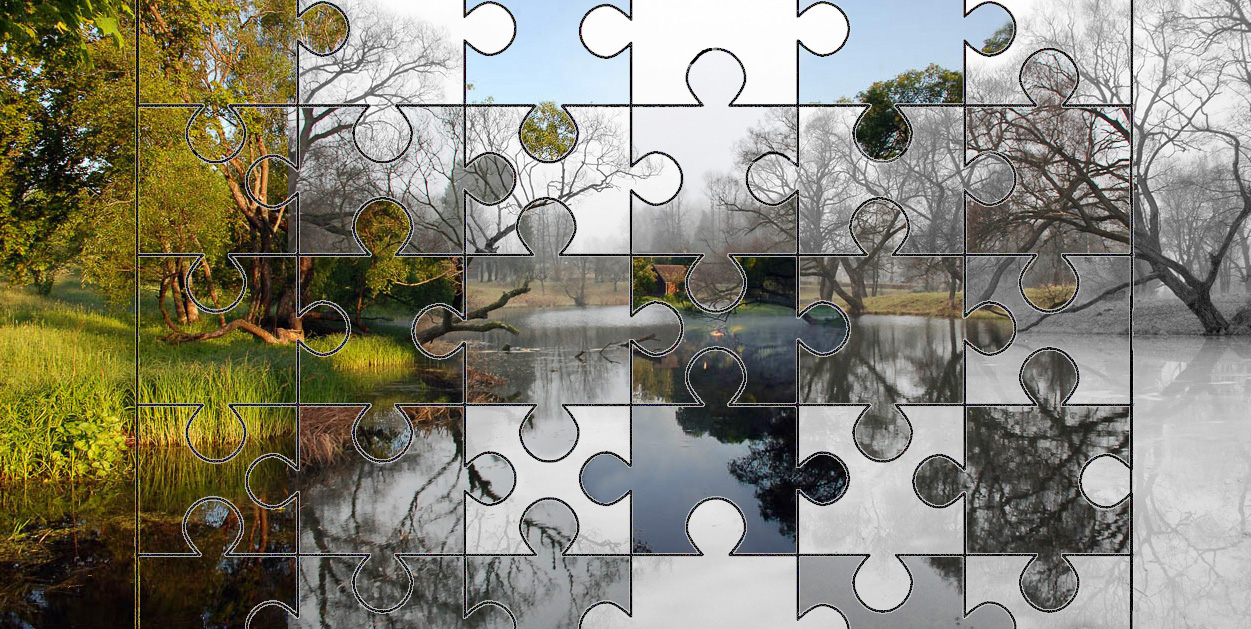 Фотопазлы. Модель для сборки