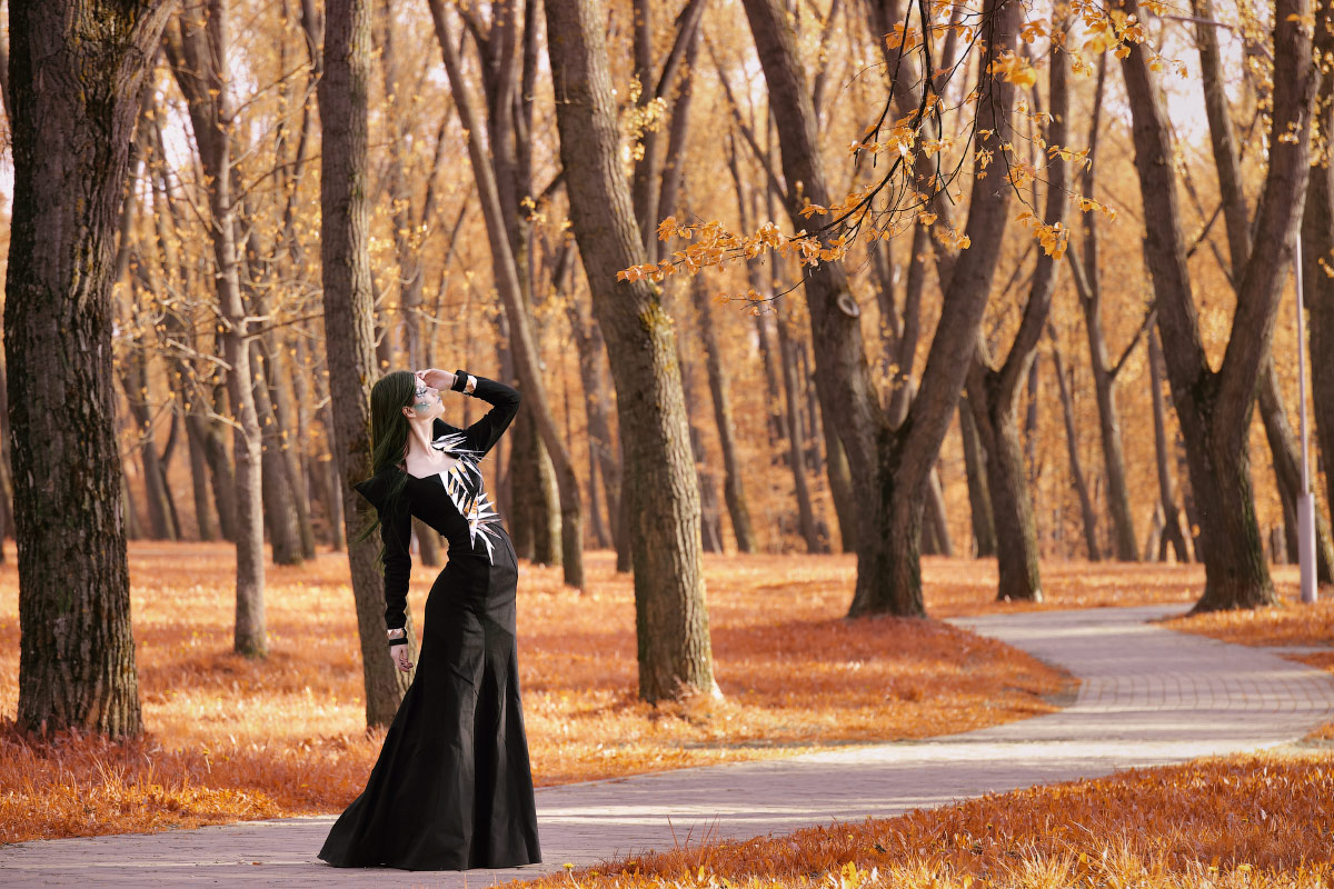 Портретное в парке