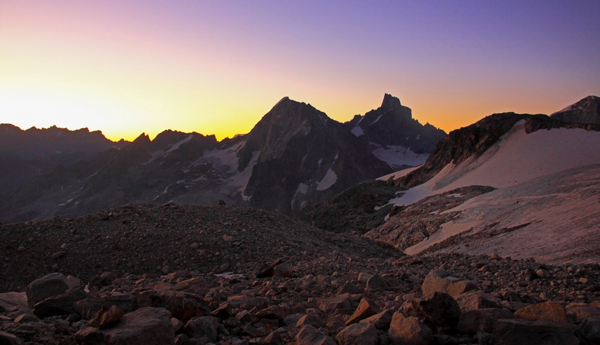 Утро в горах