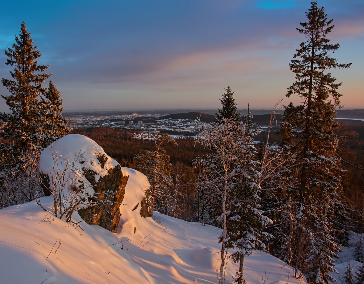 Утро в горах