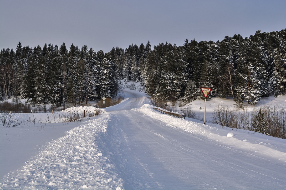 Где-то на просторах Сибири!