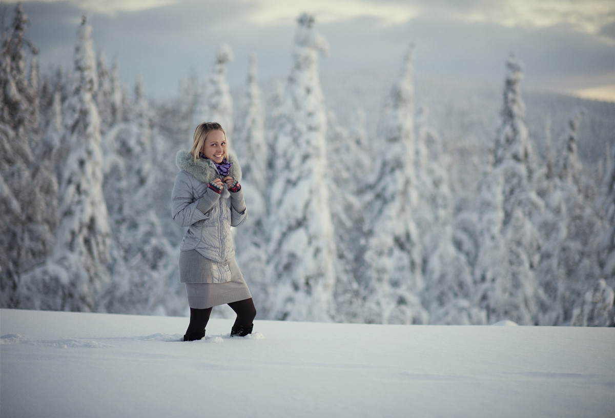 В снегах заполярья