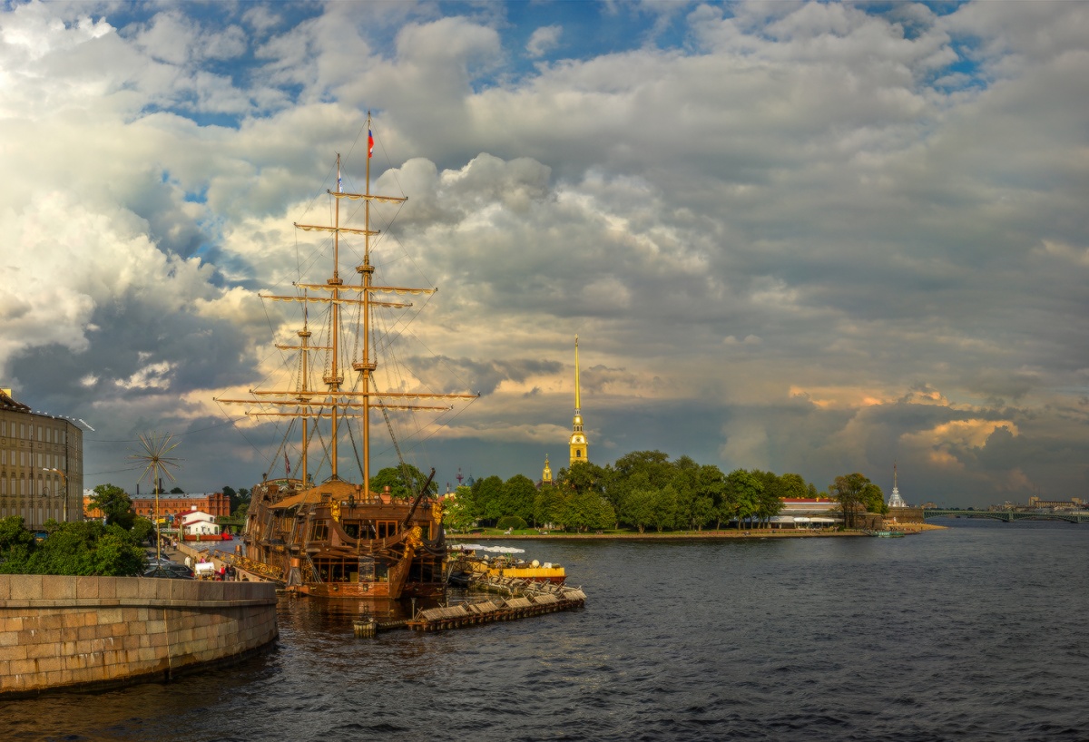 Летний город.