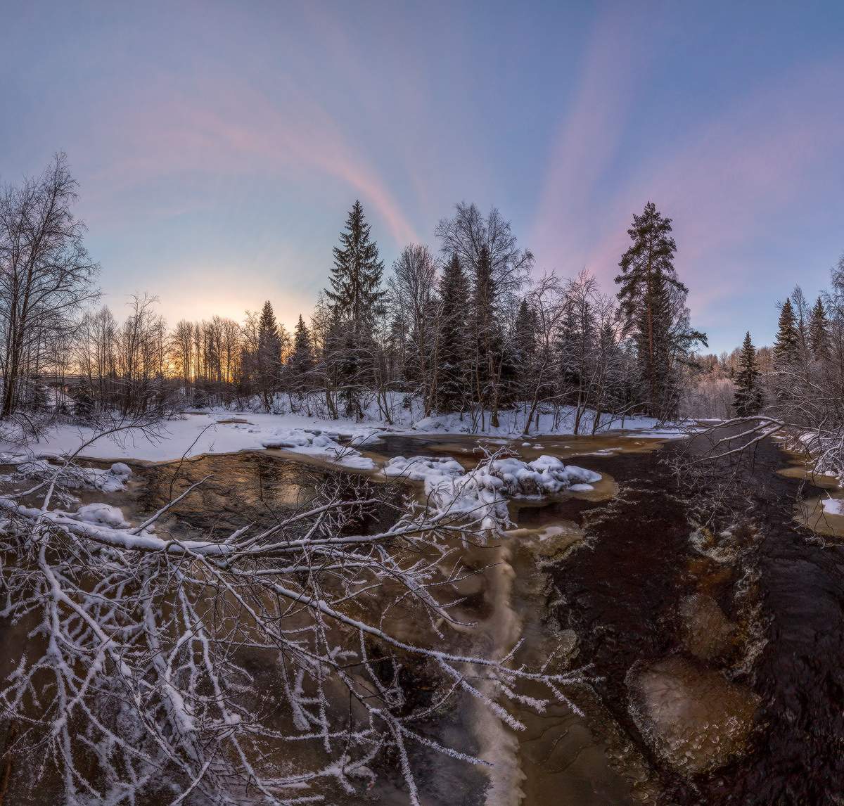 Встречая зарю.
