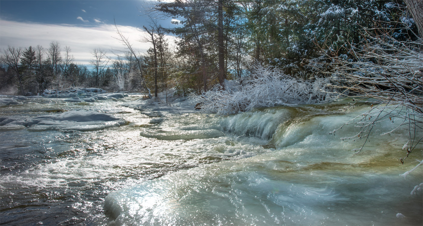 Blakeney Rapids @ winter