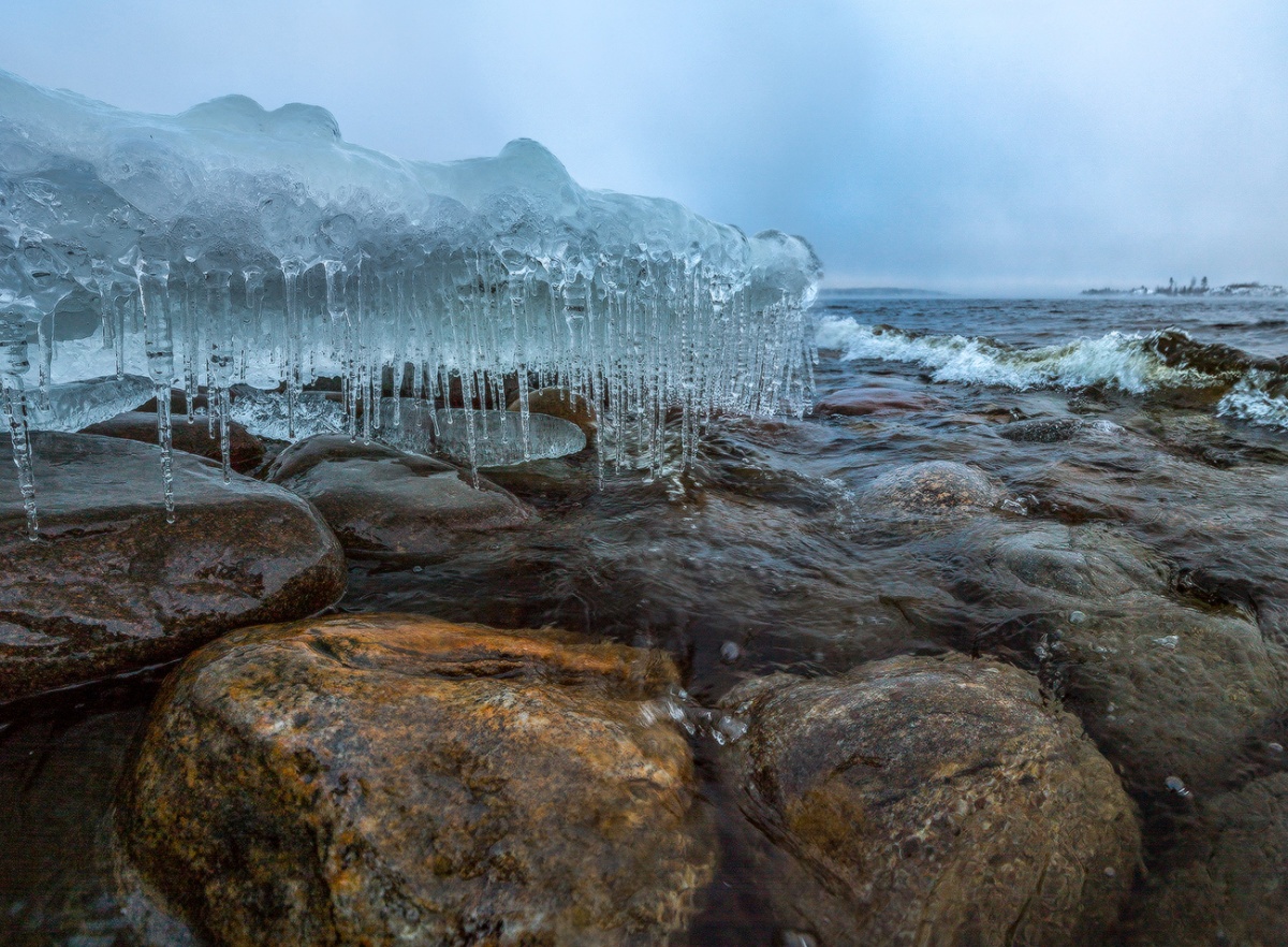 Прибрежный лёд.