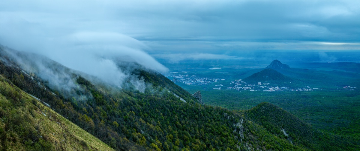 Туман спускается.