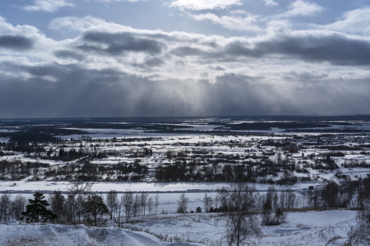 Сквозь небо!
