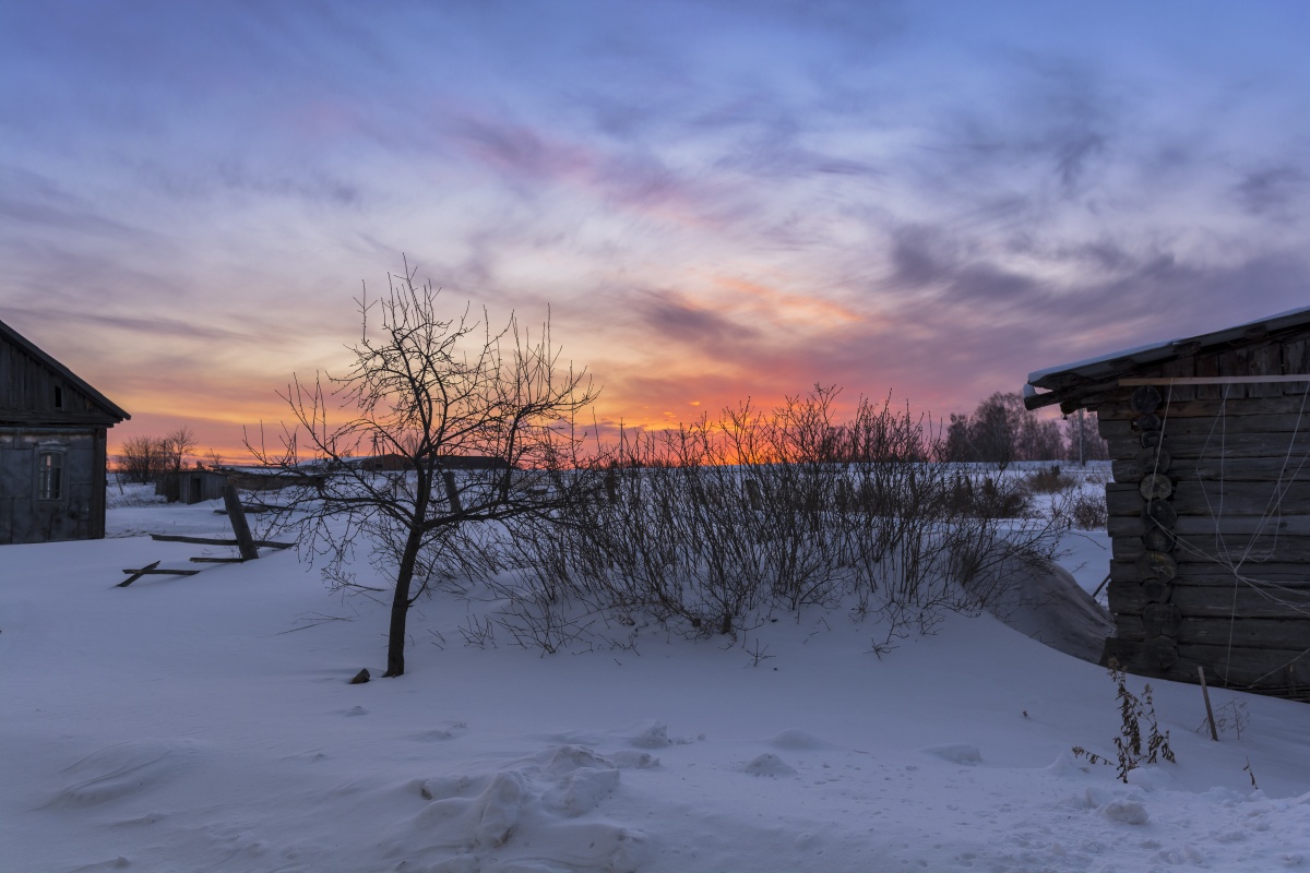 Деревенское утро!