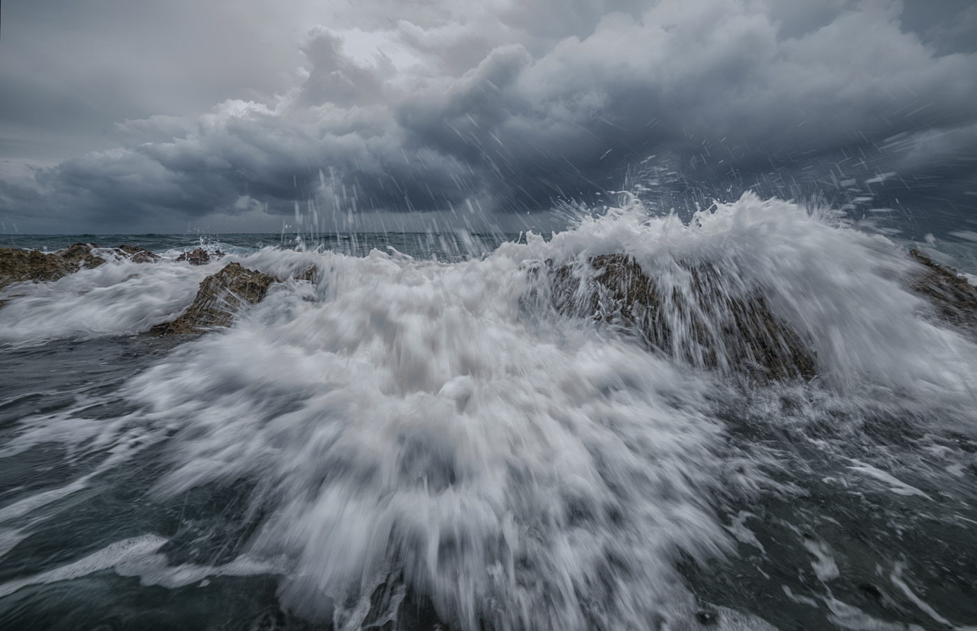 recall the taste of salty water