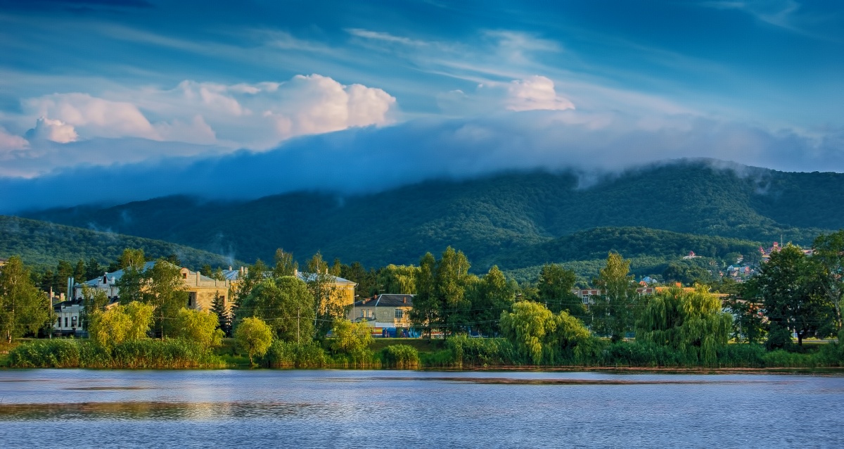 Утро в горах