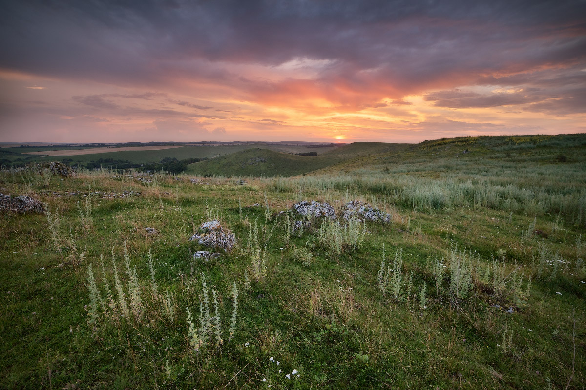 Вечер в ивахновских Товтрах