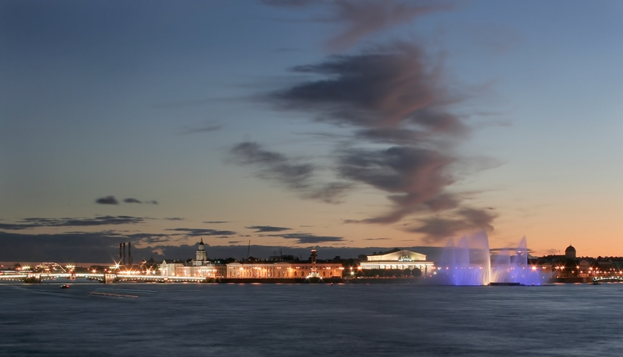 дымный фонтан... :)