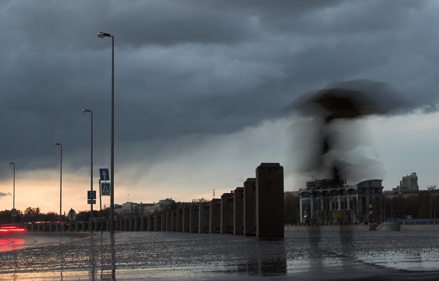 октябрьский вечер...