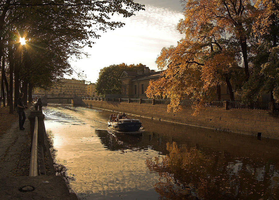 вечерний  Петербург...