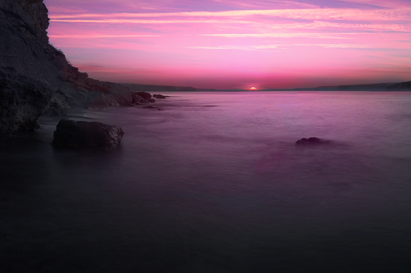 рассвет в сливовой глазури