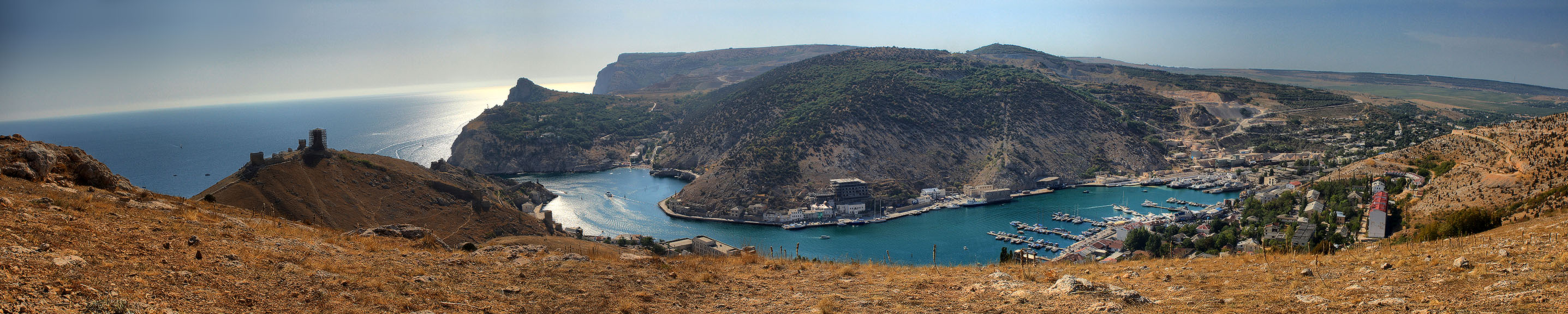 Вид на Балаклаву