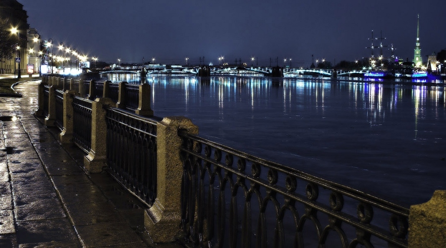 зимняя вечерняя