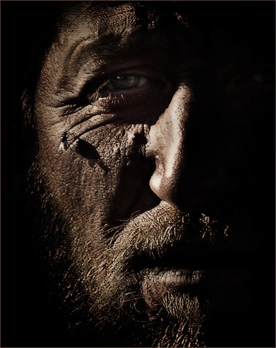 Портрет пастуха Вано из Абхазии...