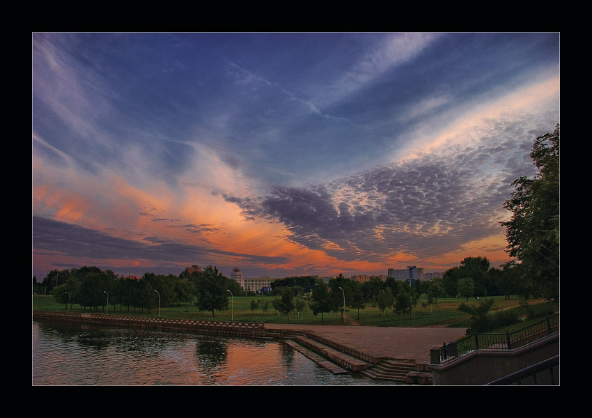 Минский закат