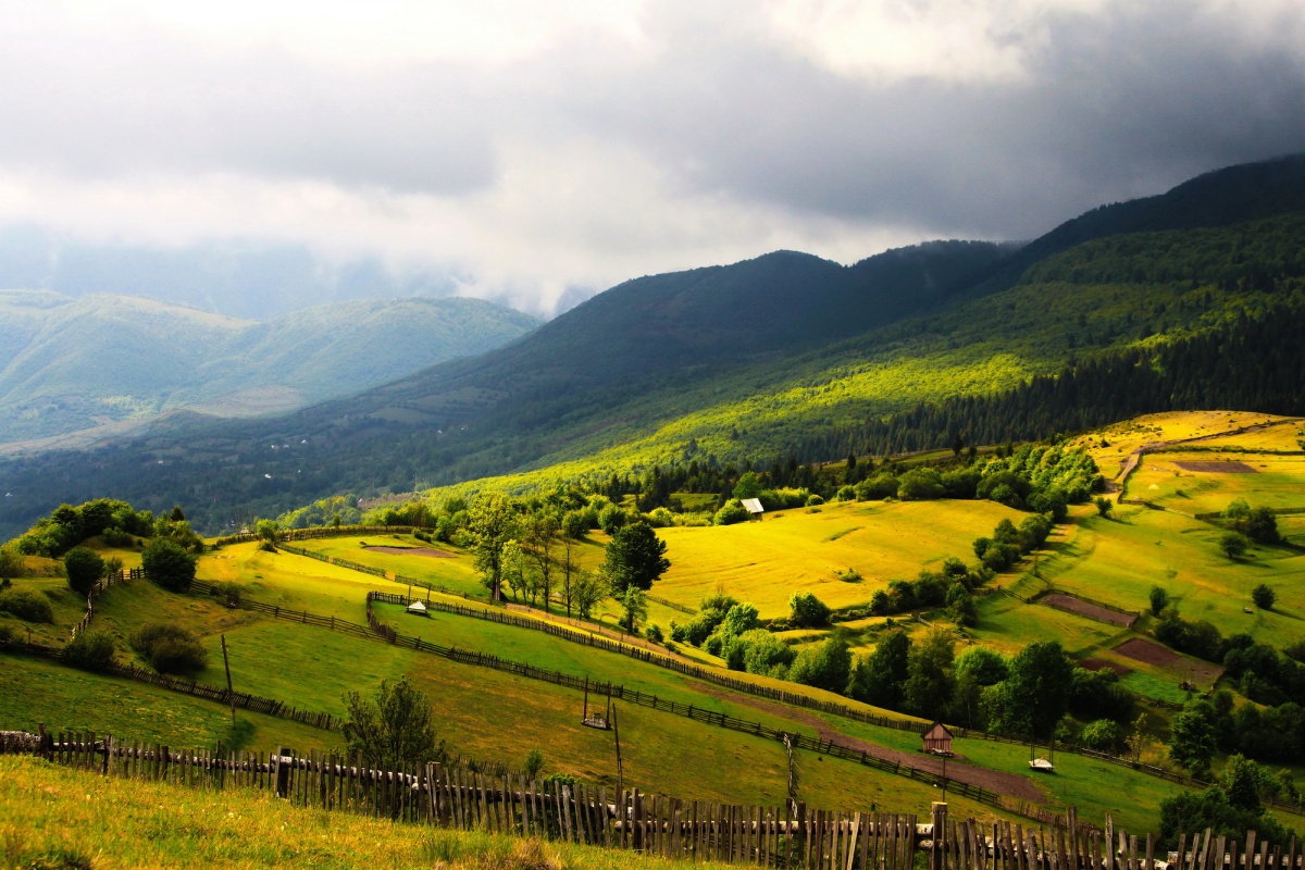 Die Sonne für einen Augenblick