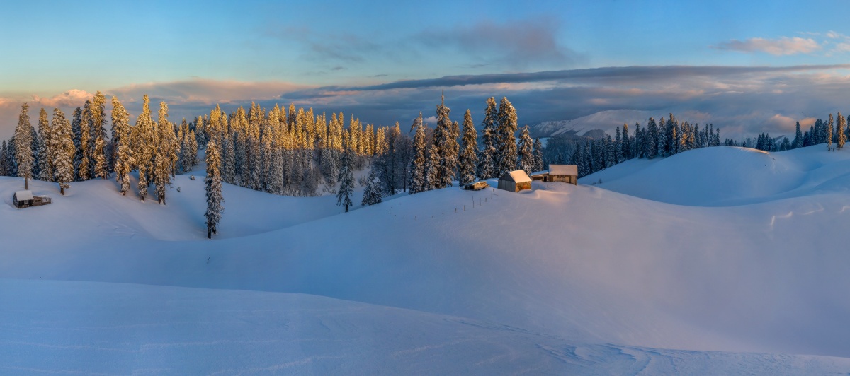 Первые лучи.