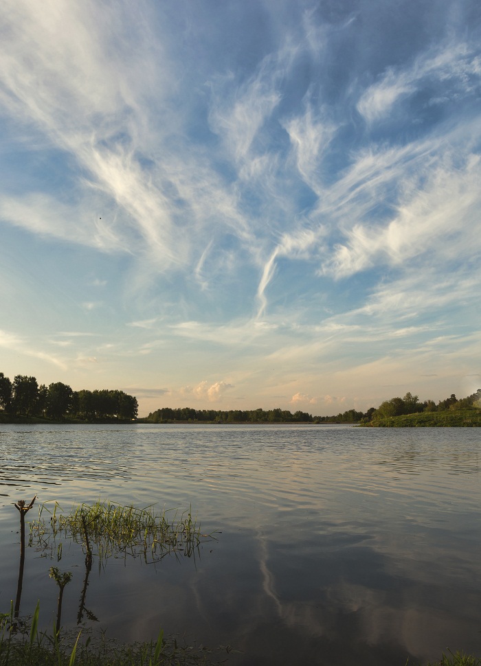 На рыбалке...