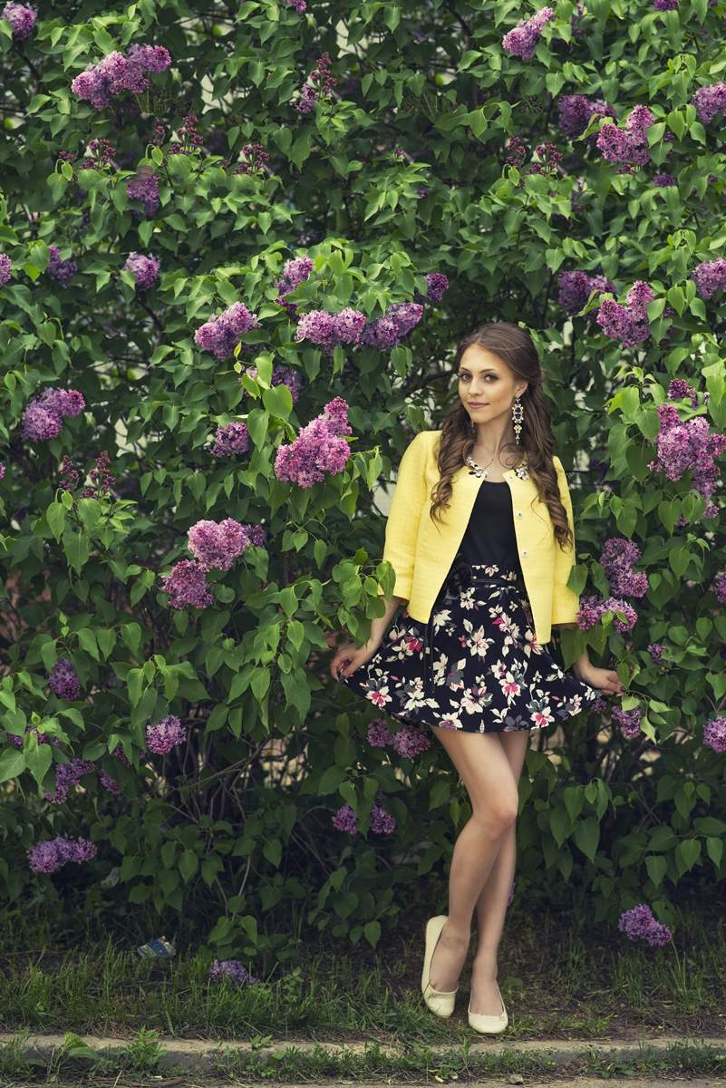 Портрет в сирени