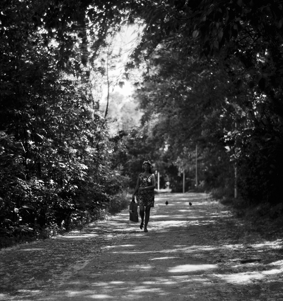 Тополиный пух...жара...июль...