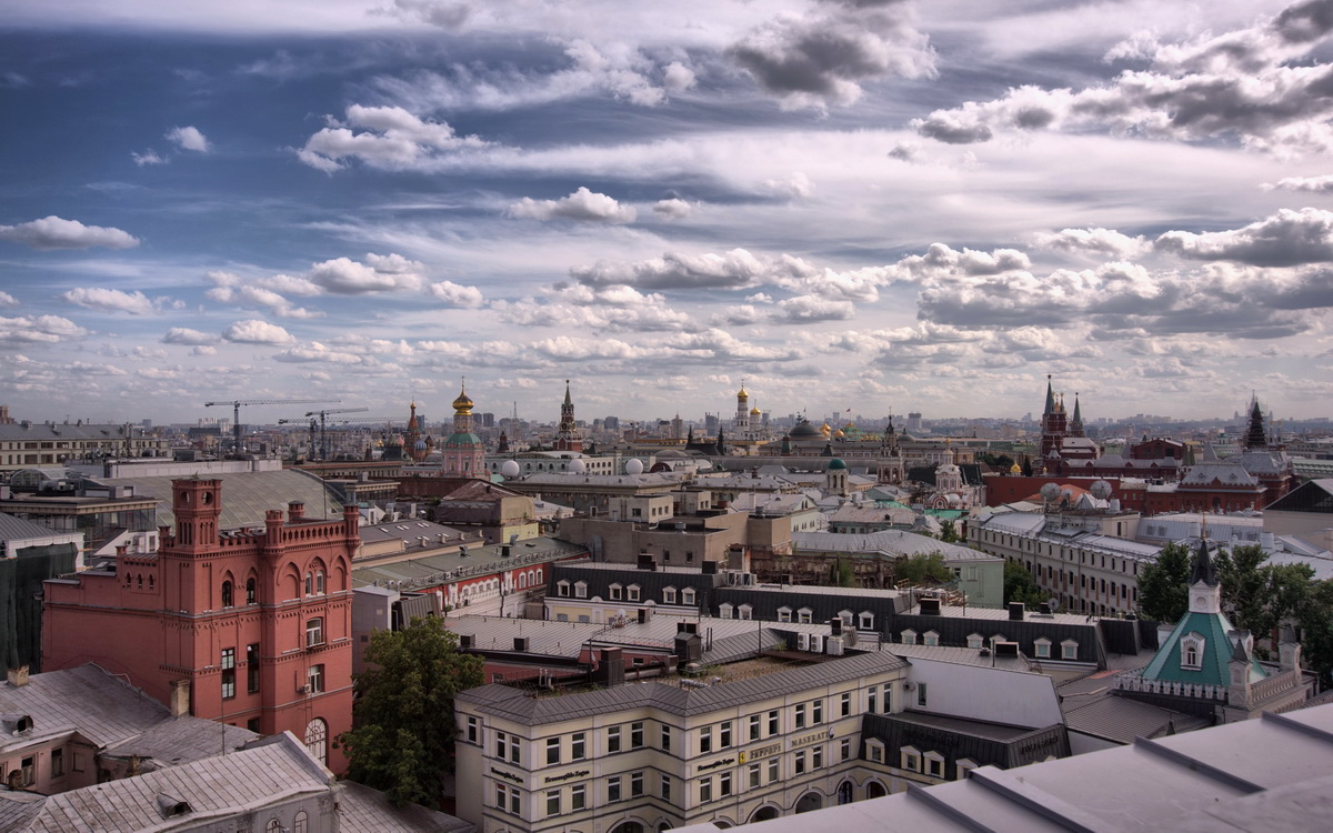 Панорама большого города