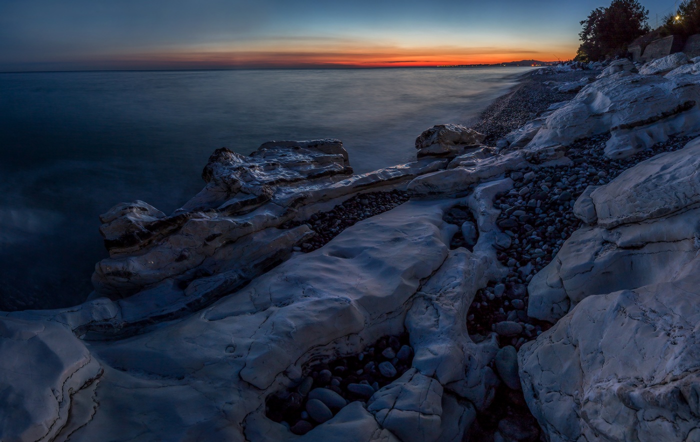 Белые скалы, Чёрного моря.