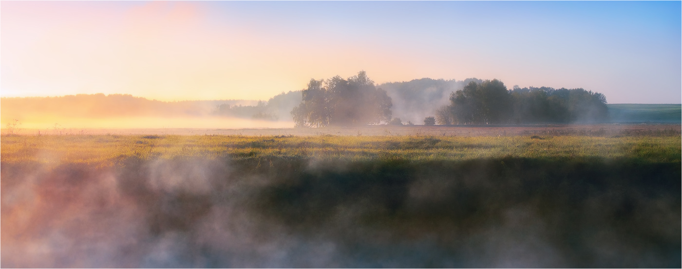 Утро в пастельных тонах