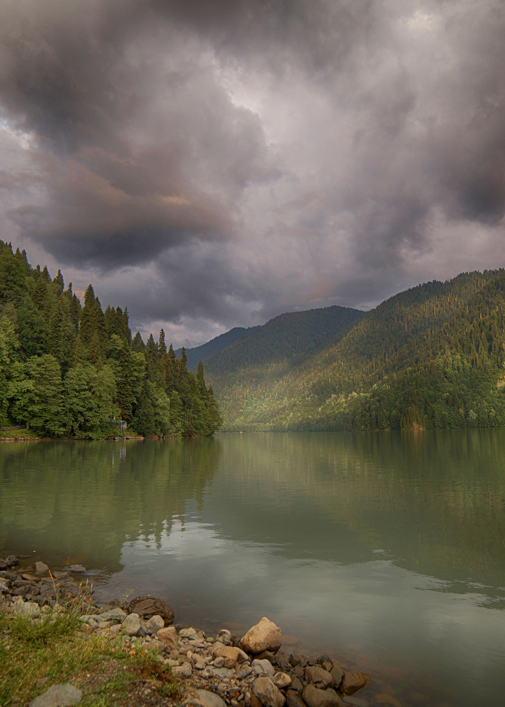 вечером на Рице..