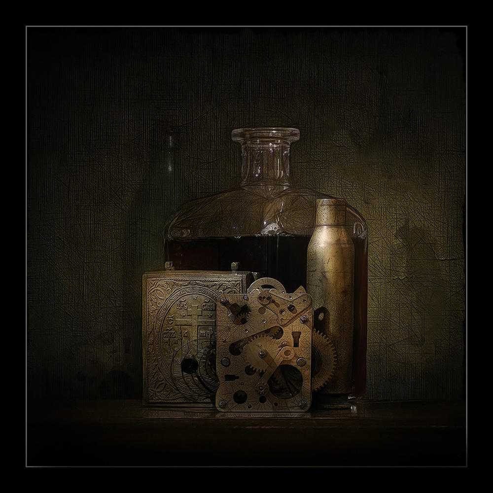 зелёная бутылка