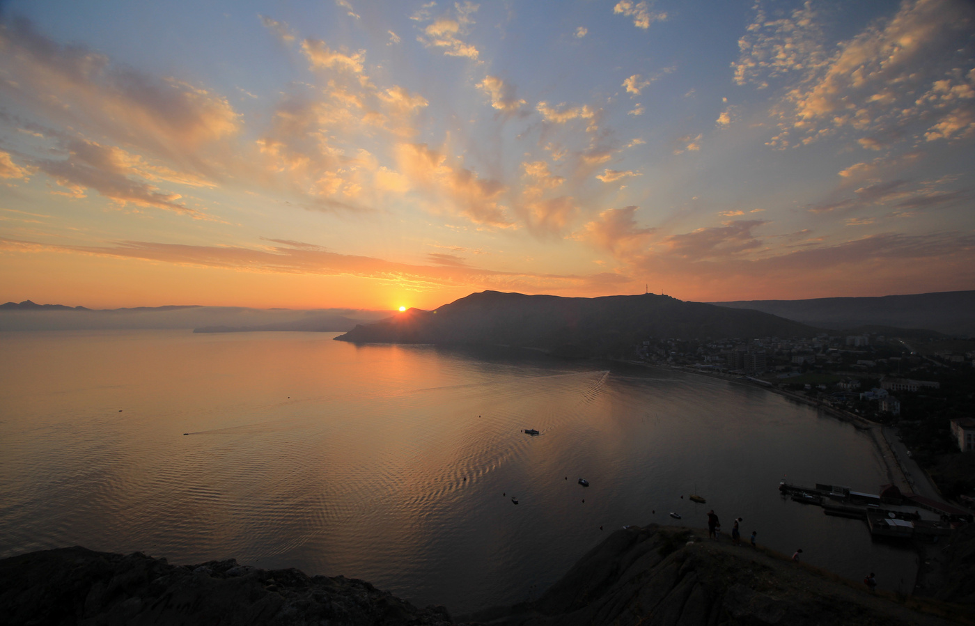 Закат над Орджо