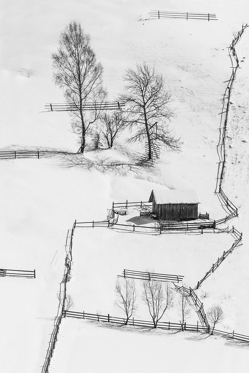 На линиях зимы